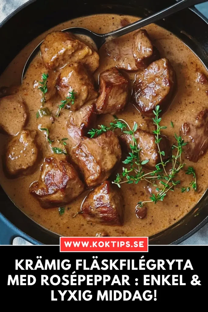 Fl skfil gryta Med Ros peppar Recept Koktips Fl skfil gryta Med Ros peppar Recept Koktips