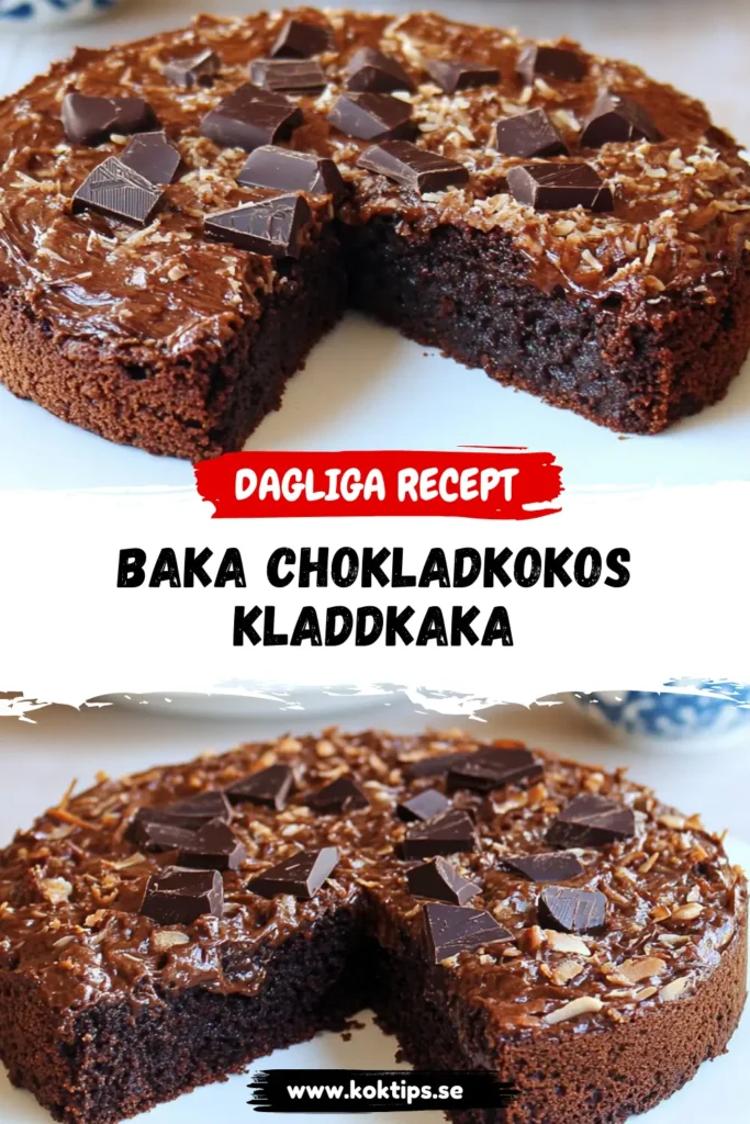 Chokladkokos Kladdkaka