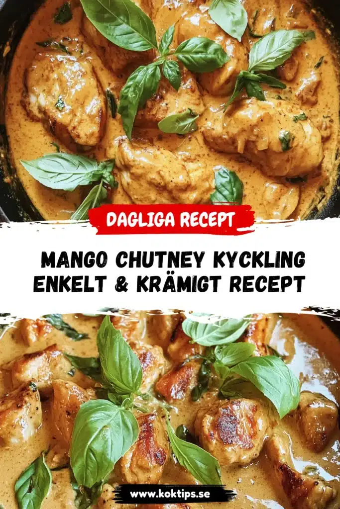 Mango Chutney Kyckling