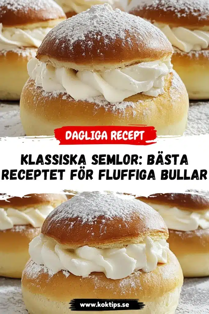 Klassiska semlor