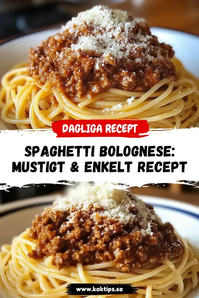 Spaghetti Bolognese