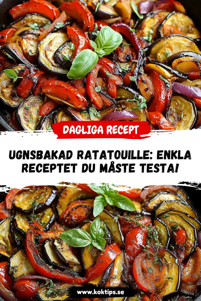 Ugnsbakad ratatouille