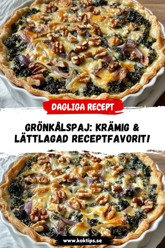 Grönkålspaj