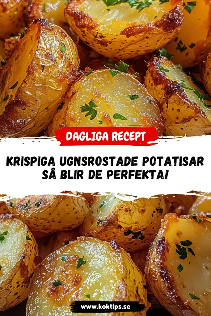 Krispiga Ugnsrostade Potatisar