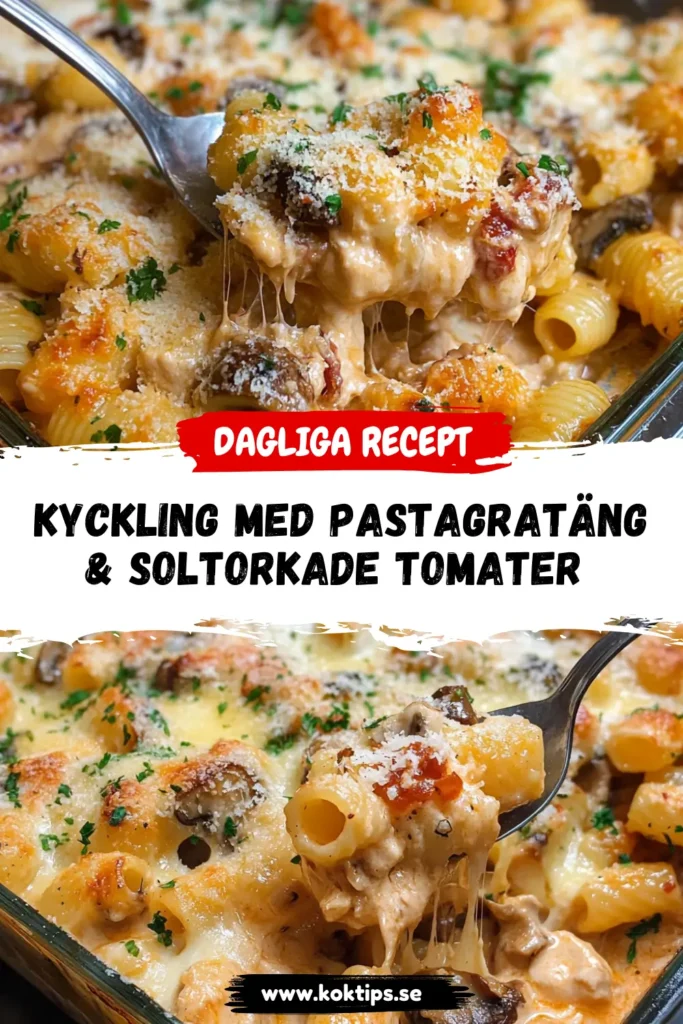 kyckling med Pastagratäng