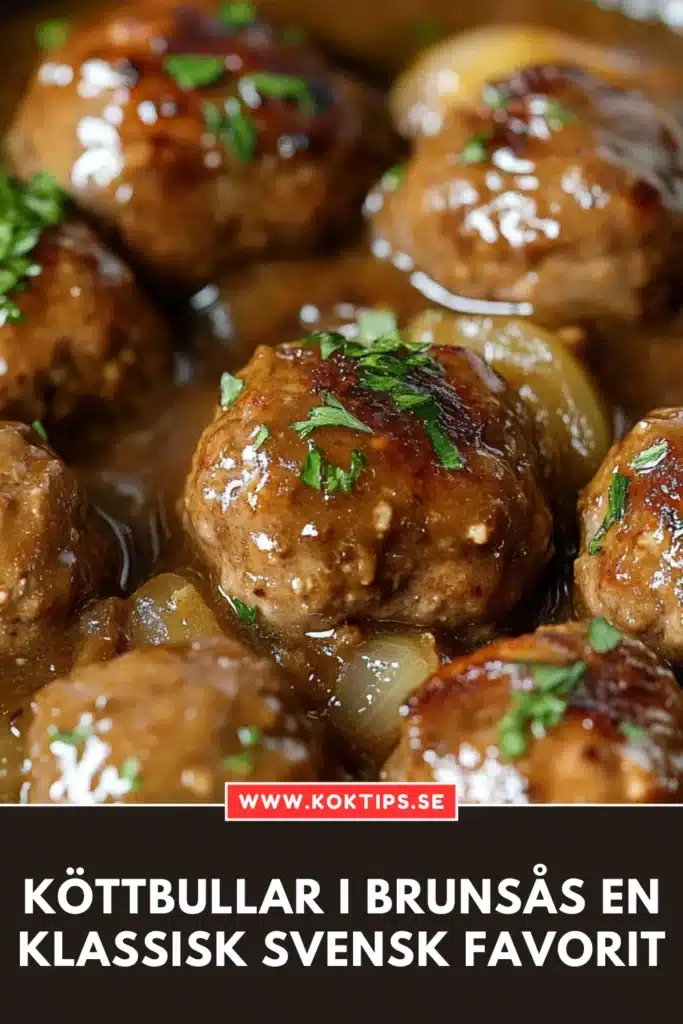 Köttbullar i brunsås