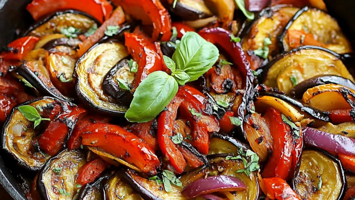 Ugnsbakad ratatouille