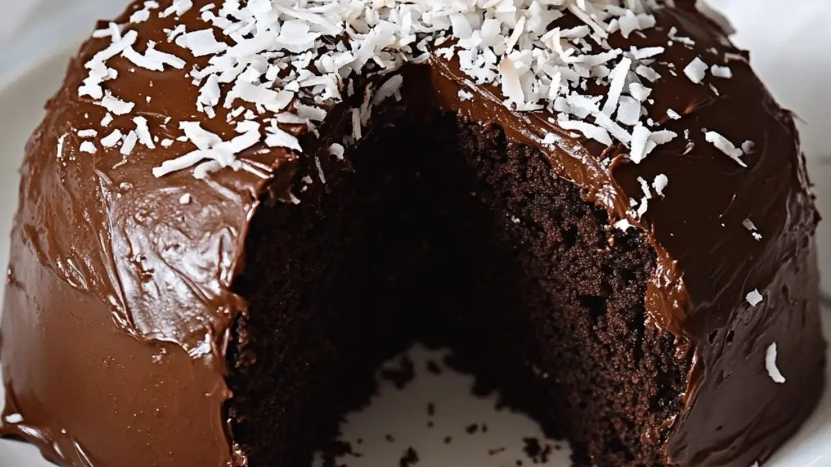 Chokladbollstårta