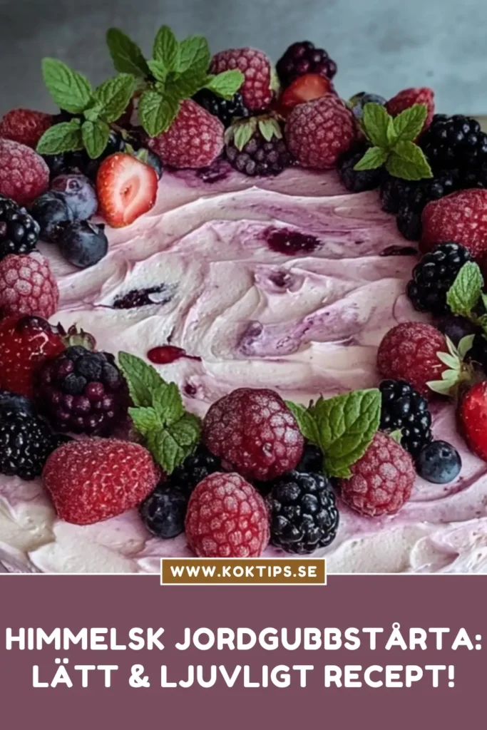 jordgubbstårta
