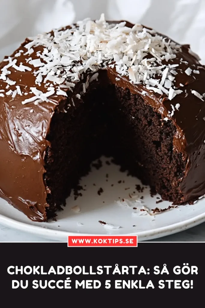 Chokladbollstårta