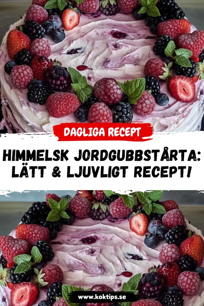 jordgubbstårta