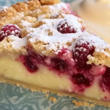 Citronpaj med hallon: Enkelt recept som imponerar