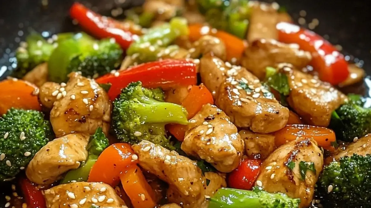 Kycklingwok