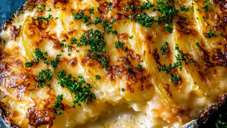 Gräddgratinerad potatis