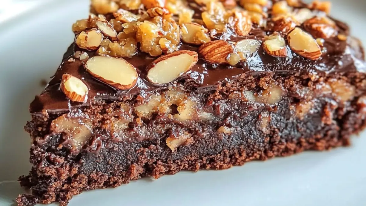 Kladdkaka med tosca