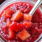 Rabarberkompott med jordgubbar