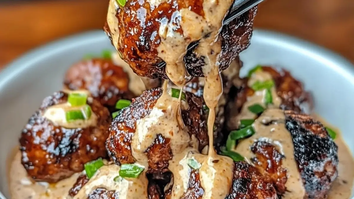 Koreanska BBQ-köttbullar