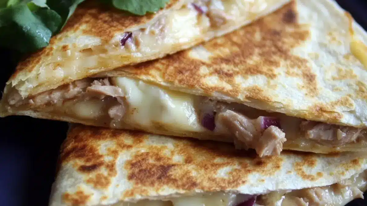 Quesadillas med tonfisk