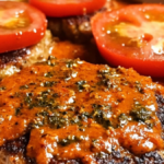 Pannbiff med fetaost