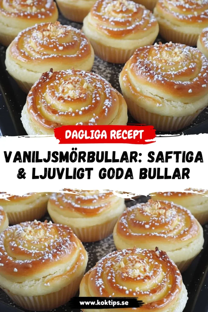 Vaniljsmörbullar