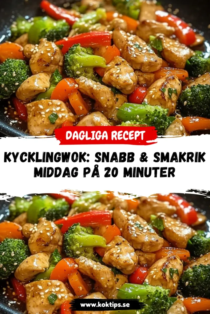Kycklingwok
