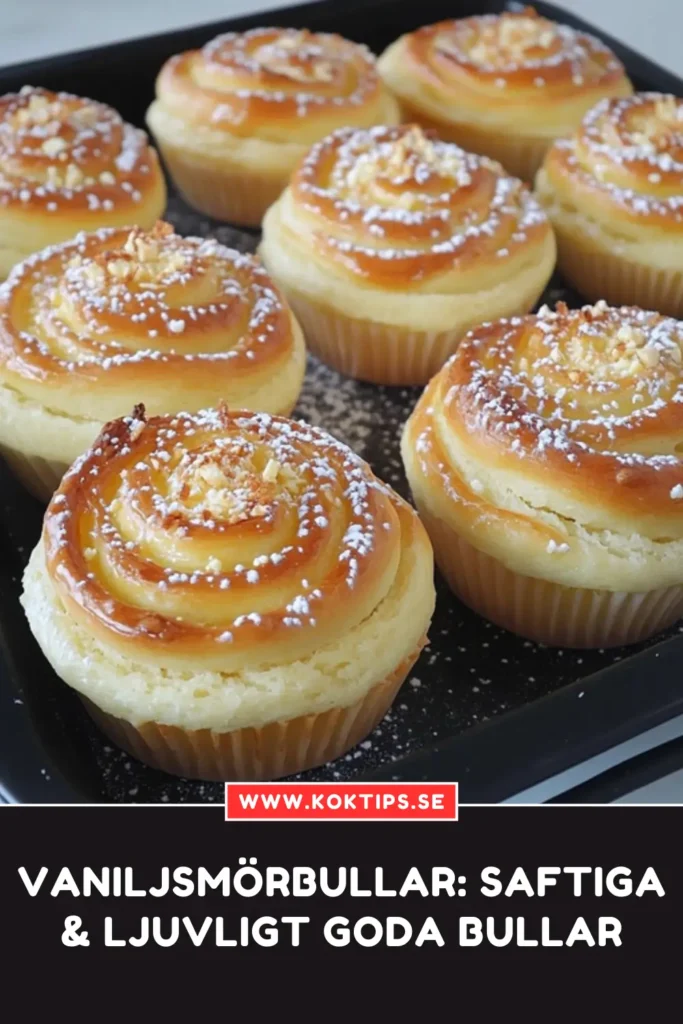 Vaniljsmörbullar