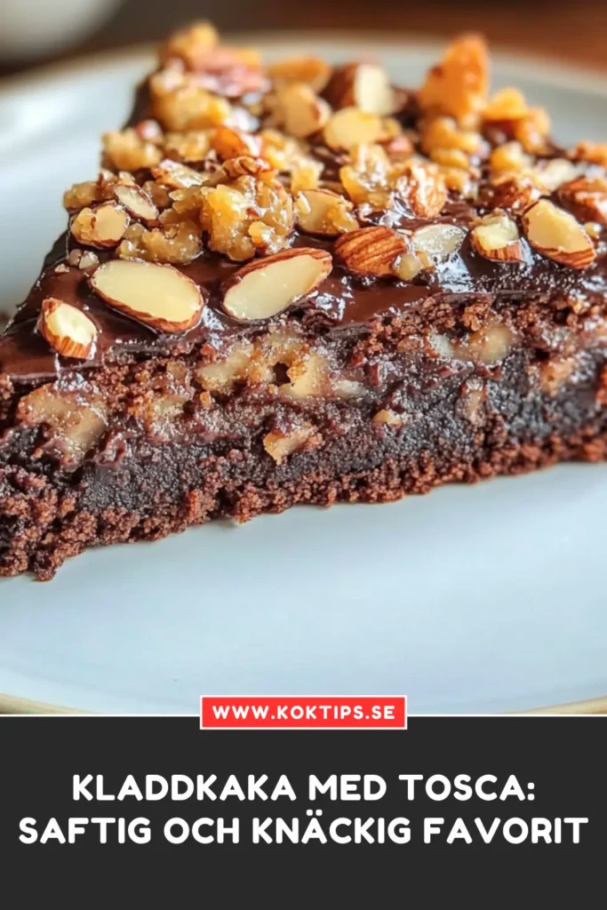 Kladdkaka med tosca