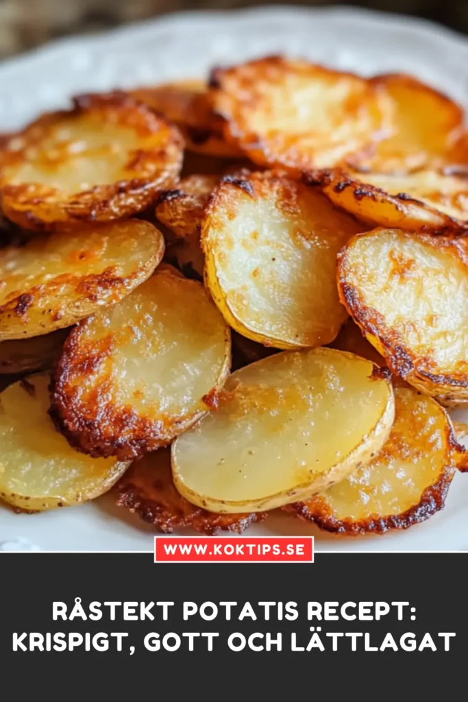 Råstekt potatis