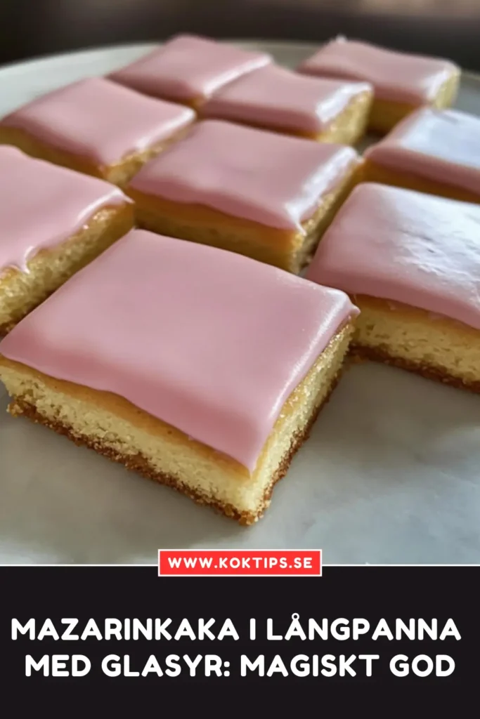 Mazarinkaka i långpanna