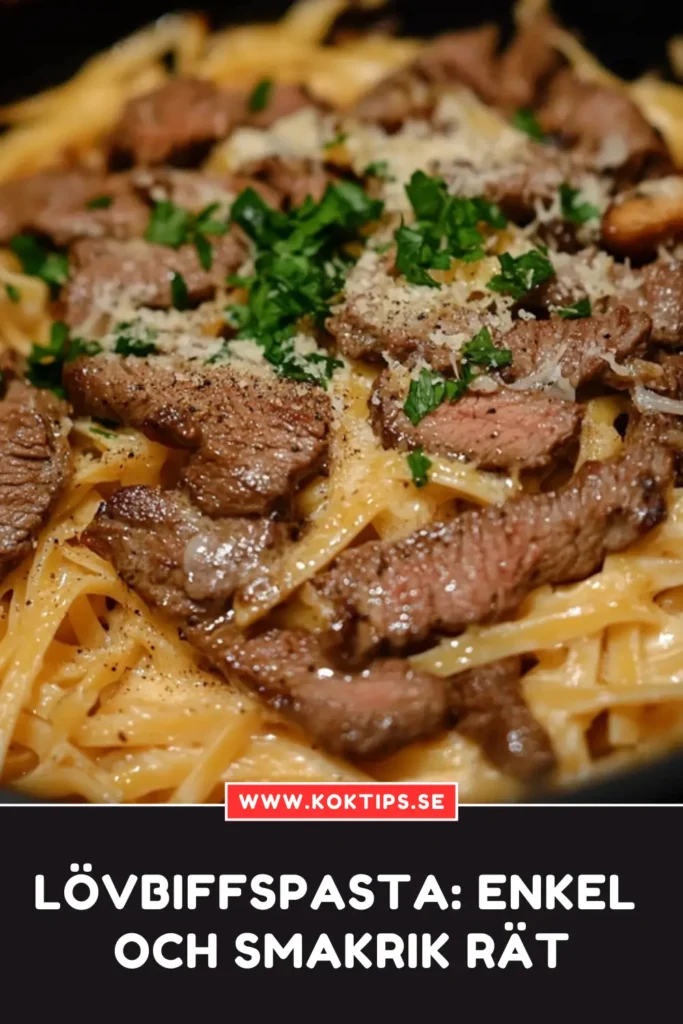 Lövbiffspasta