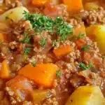 Köttfärsgryta med potatis