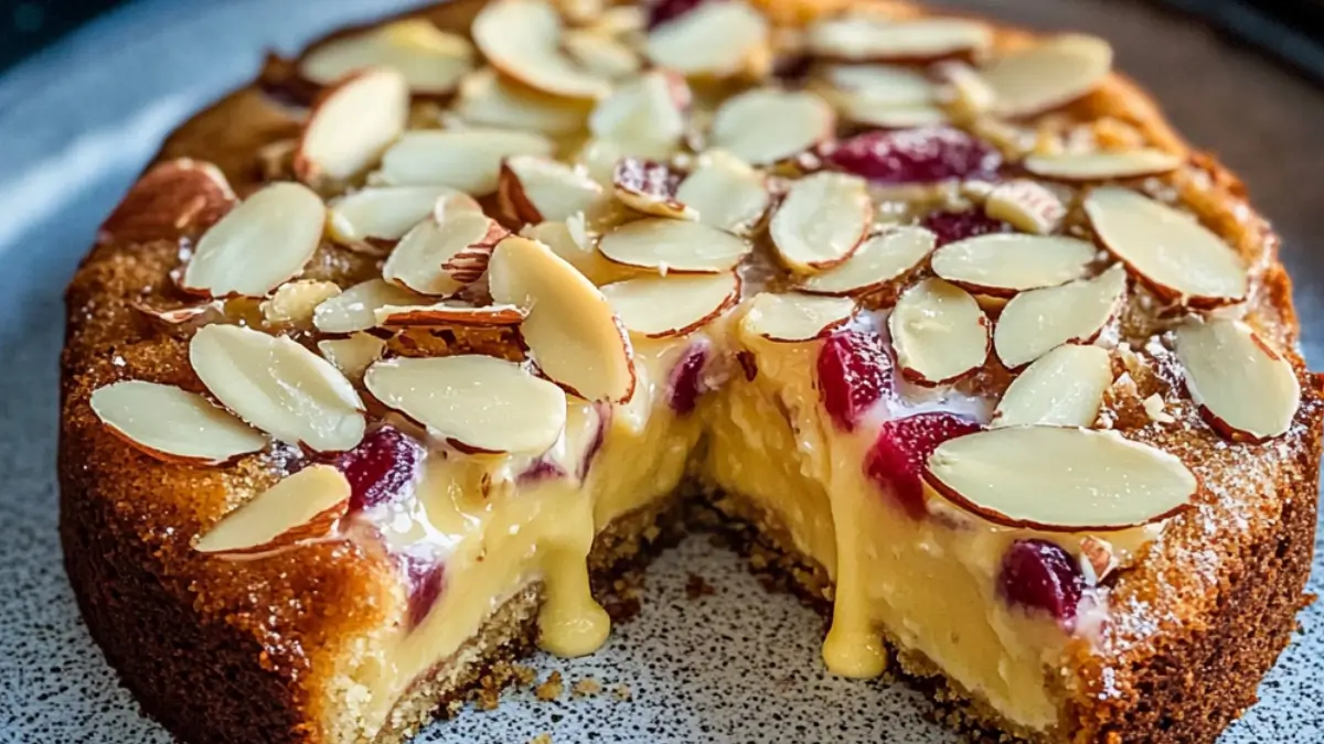 Rabarberkladdkaka