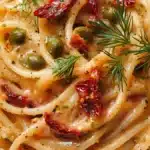 Pasta med soltorkad tomat