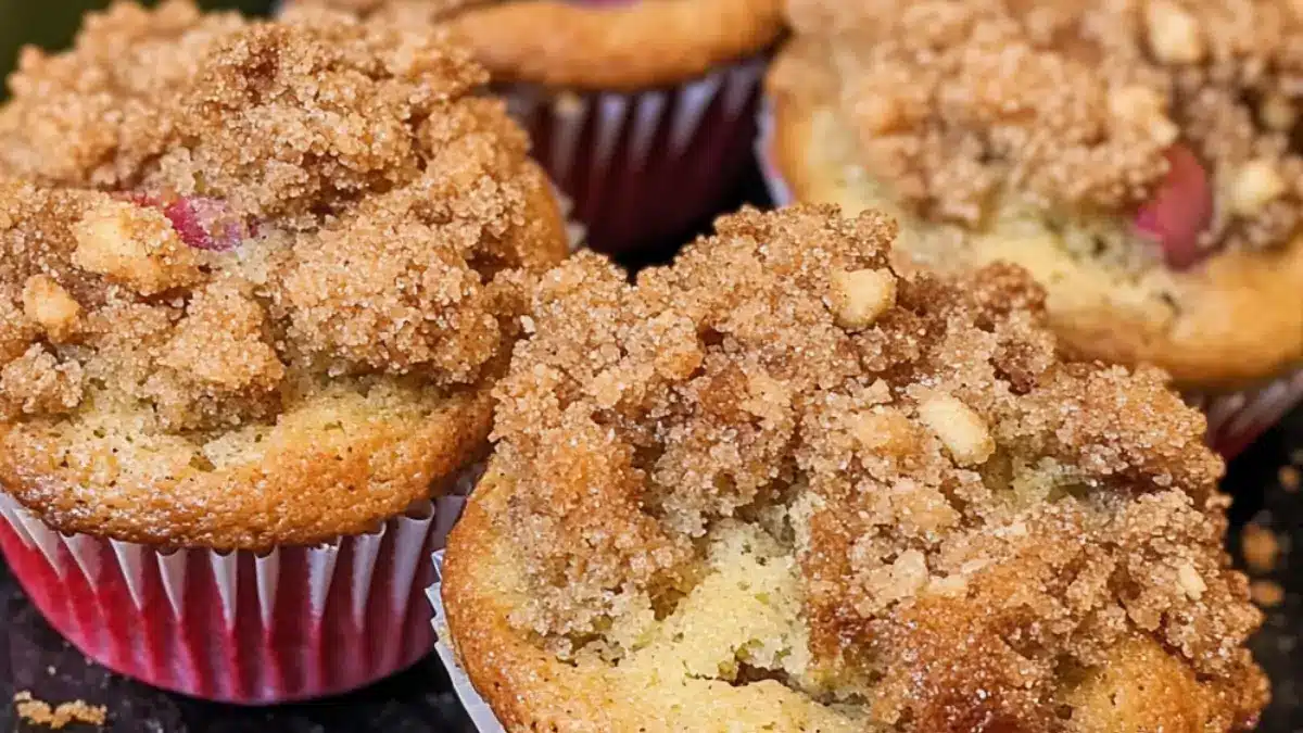 Rabarbermuffins