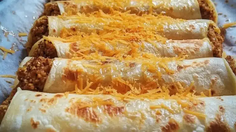Köttfärstortillas