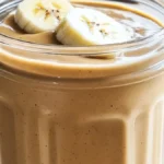 Jordnötssmör och banansmoothie