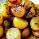 Grillad smörig potatis