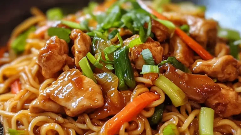 Chicken chow mein