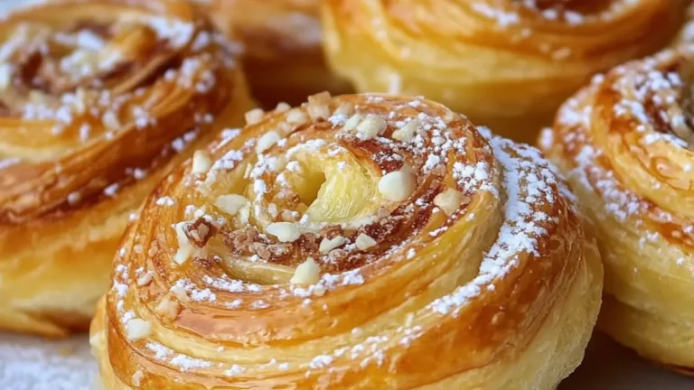 Citron och vit chokladbullar