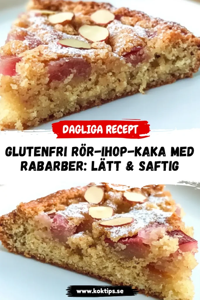 Glutenfri rör ihop kaka