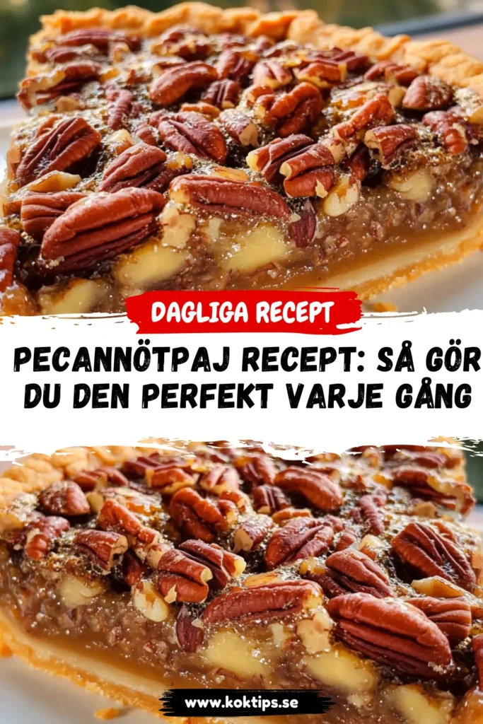 Pecannötpaj