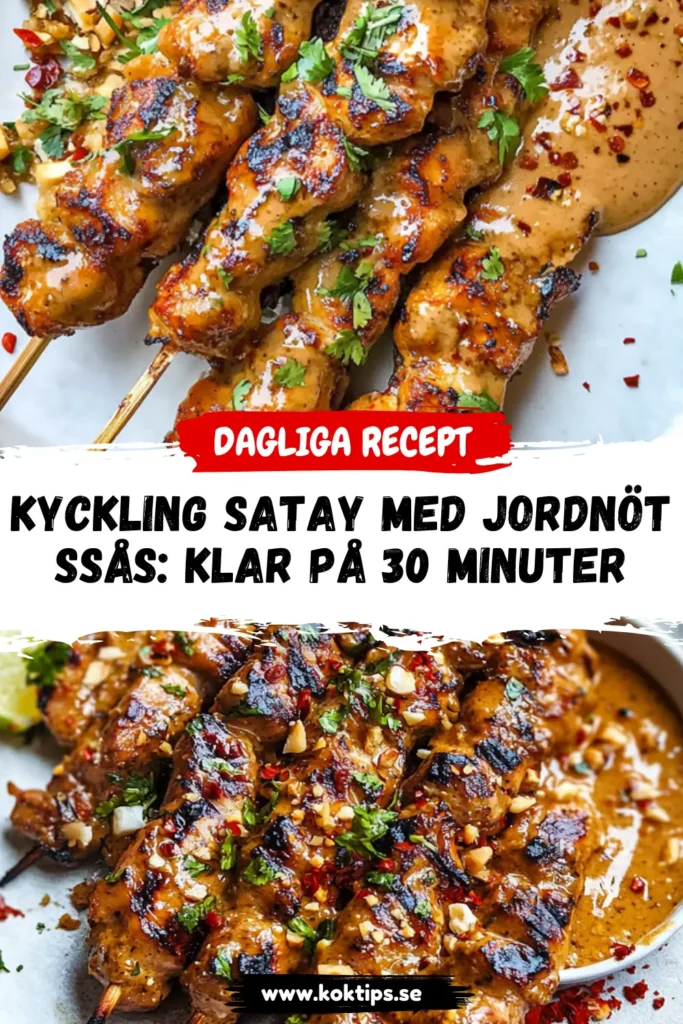 Kyckling satay