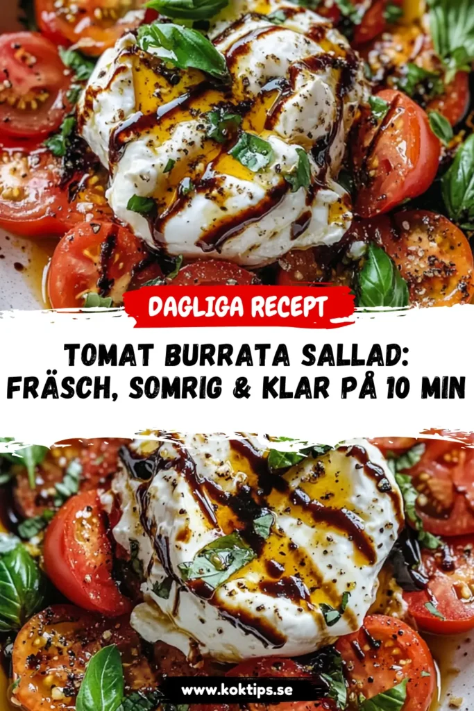 Tomat Burrata Sallad