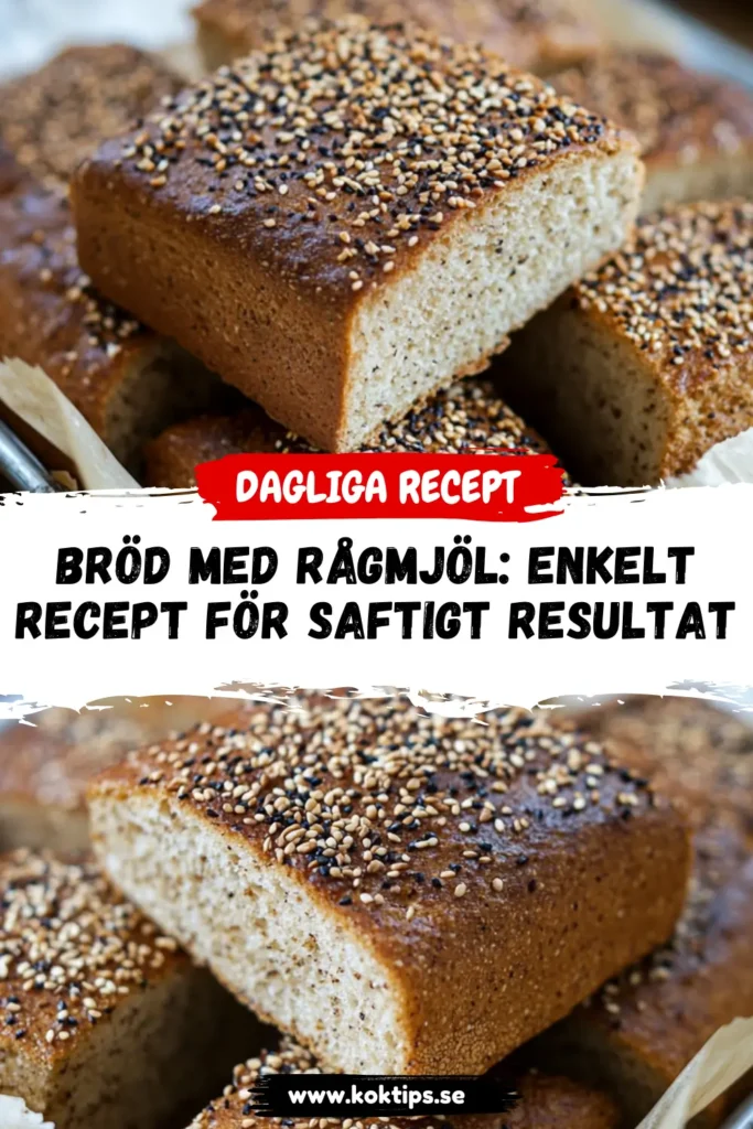 Bröd med rågmjöl