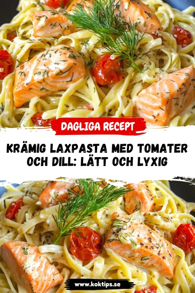 Krämig laxpasta