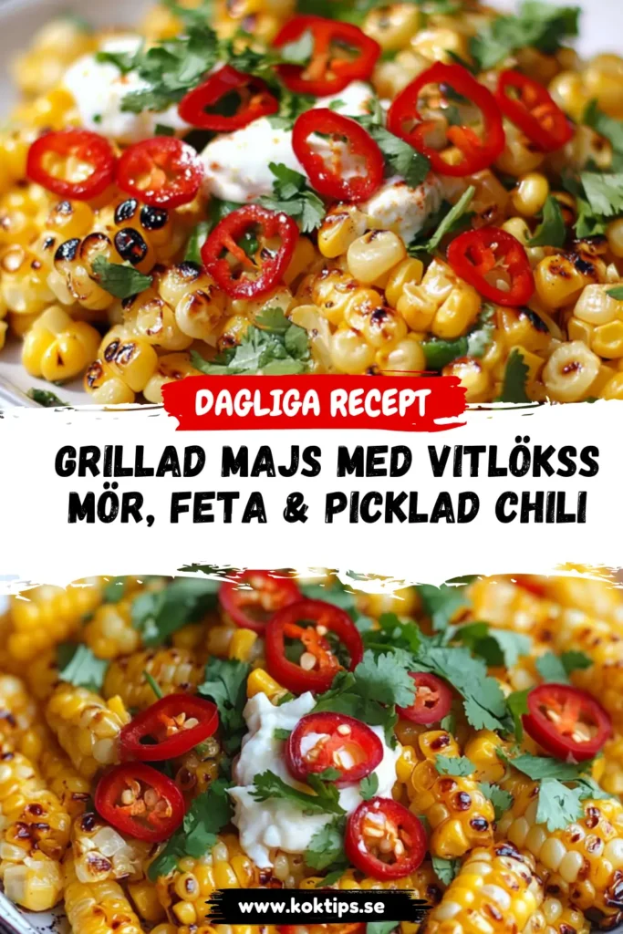 Grillad majs