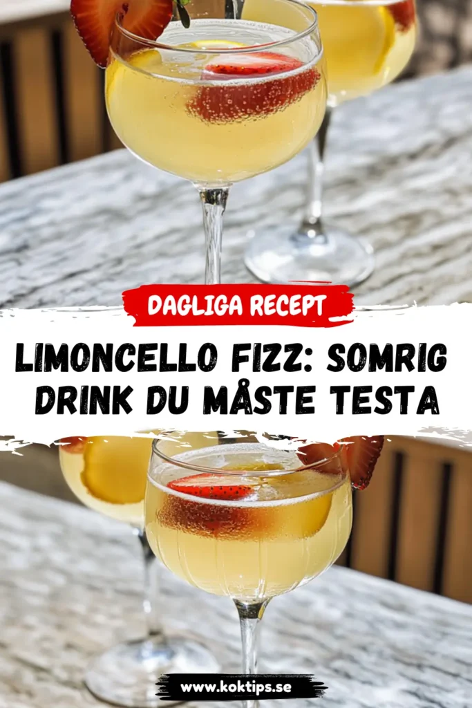 Limoncello Fizz