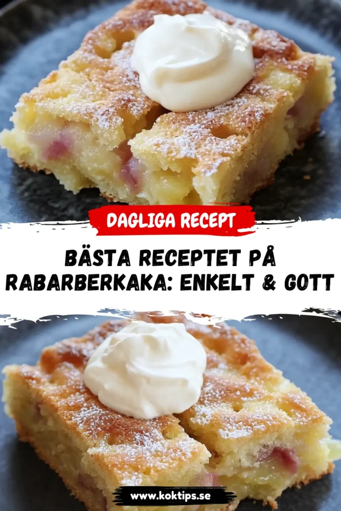 Rabarberkaka