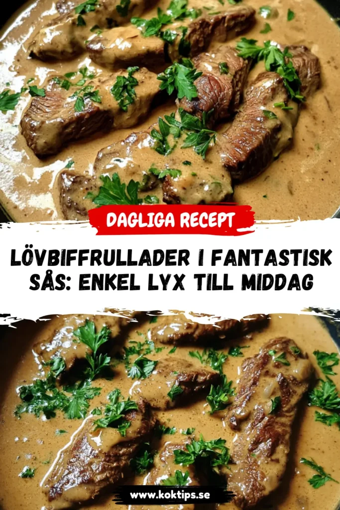 Lövbiffrullader