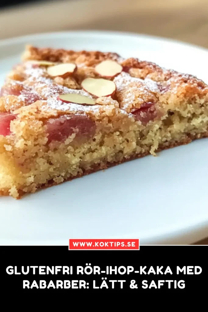 Glutenfri rör ihop kaka